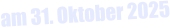 am 31. Oktober 2025